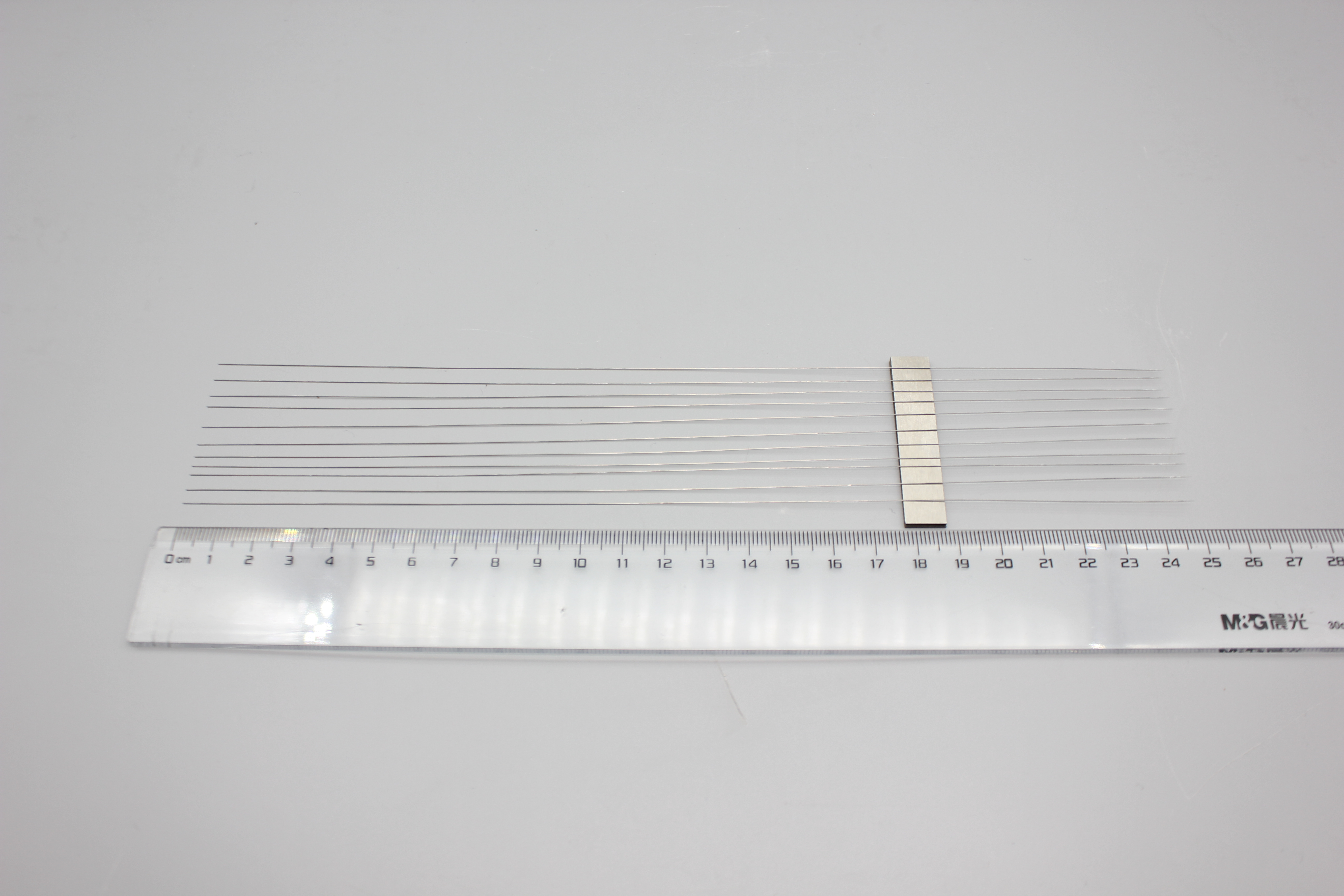 Tungsten alloy pin